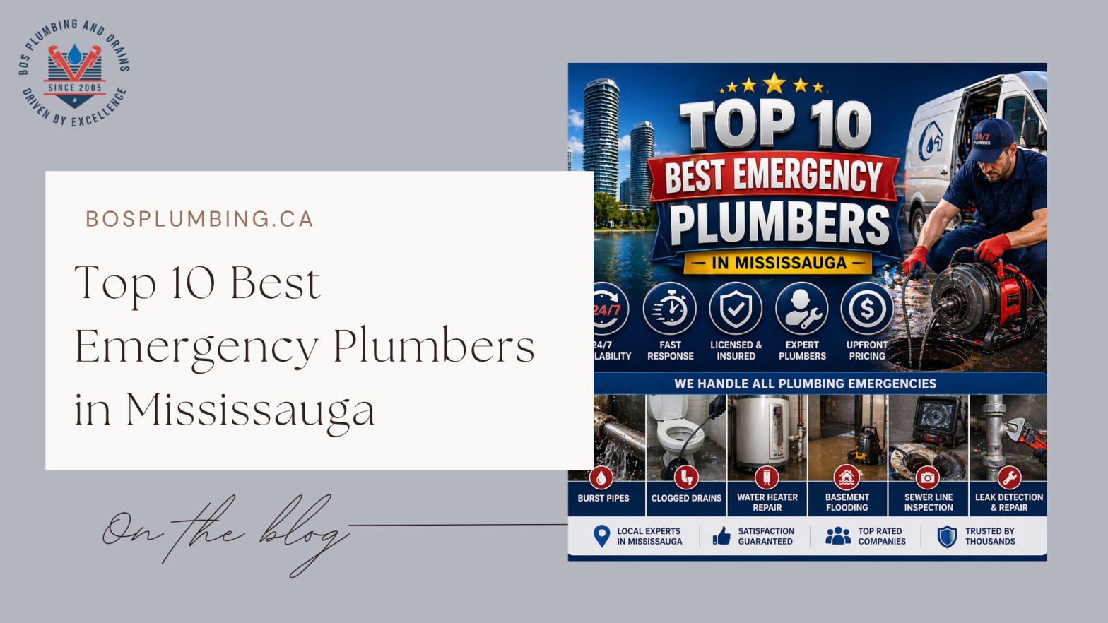 Top 10 Best Emergency Plumbers in Mississauga