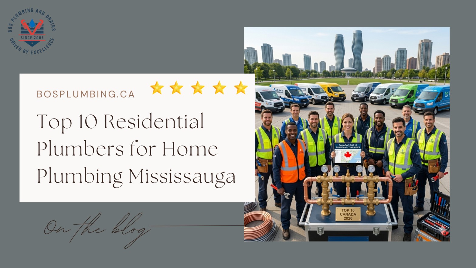 Top 10 Residential Plumbers for Home Plumbing Mississauga