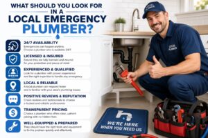 What Should You Look for in a Local Emergency Plumber