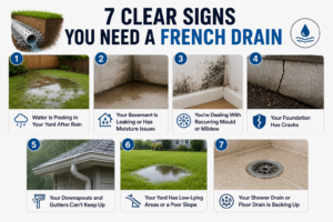 7 Clear Signs You Need a French Drain