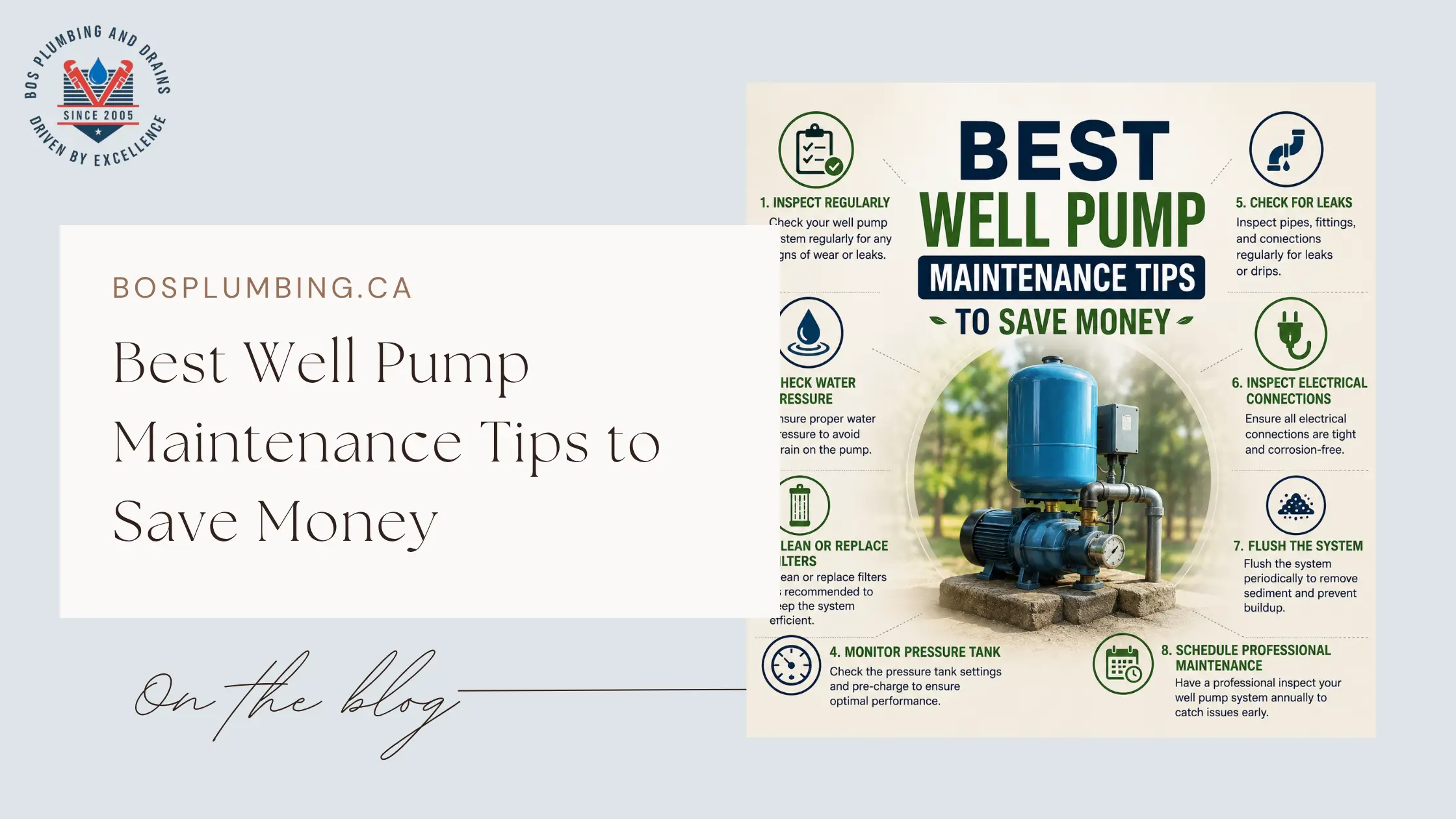 Best Well Pump Maintenance Tips to Save Money
