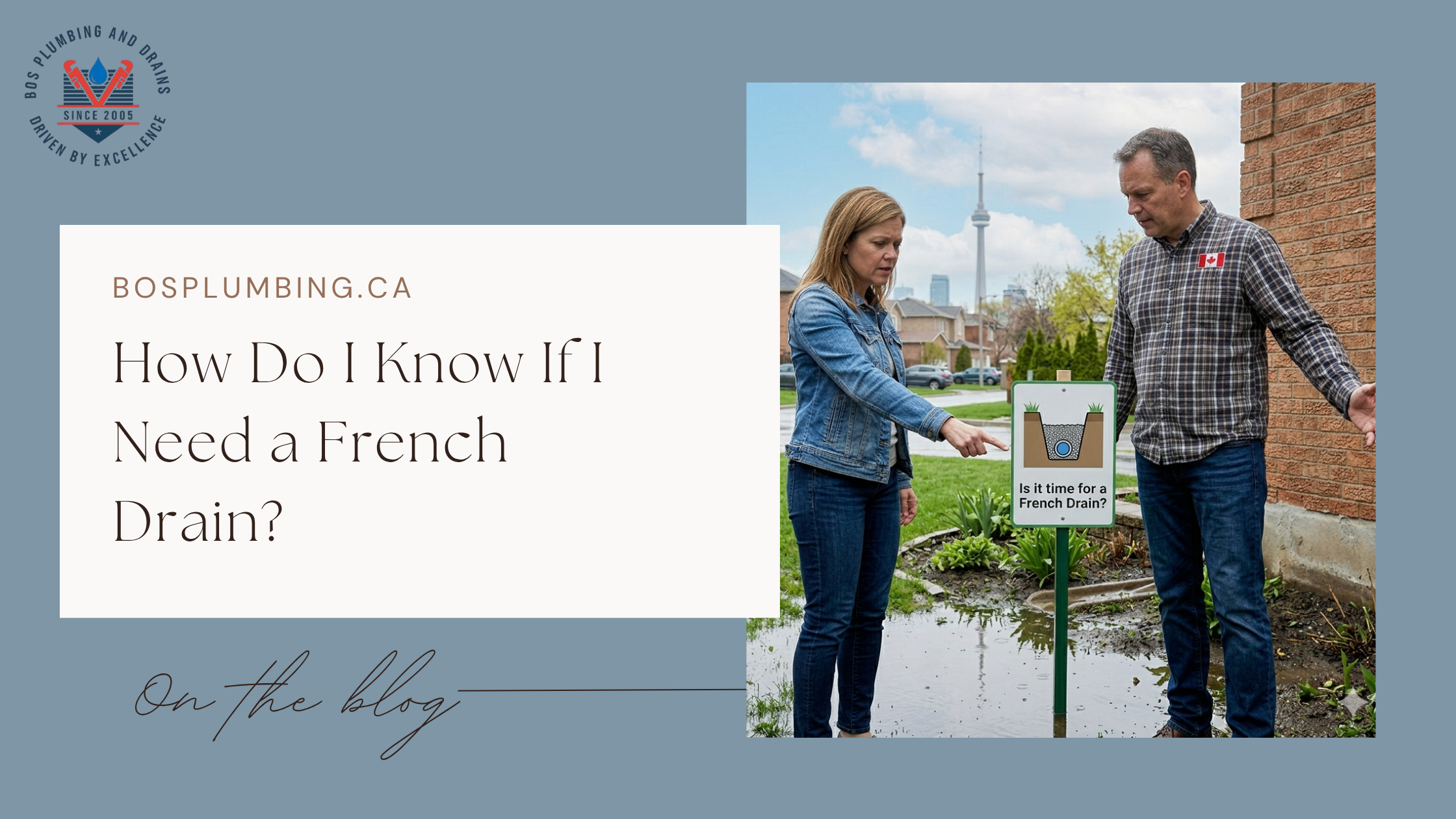 How Do I Know If I Need a French Drain