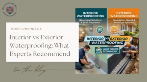 Interior vs Exterior Waterproofing What Experts Recommend