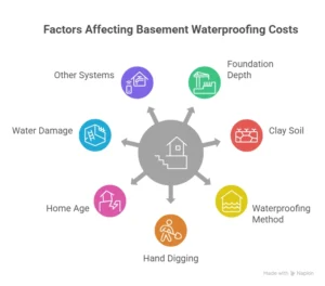 What Factors Affect Waterproofing Basement Cost in the GTA
