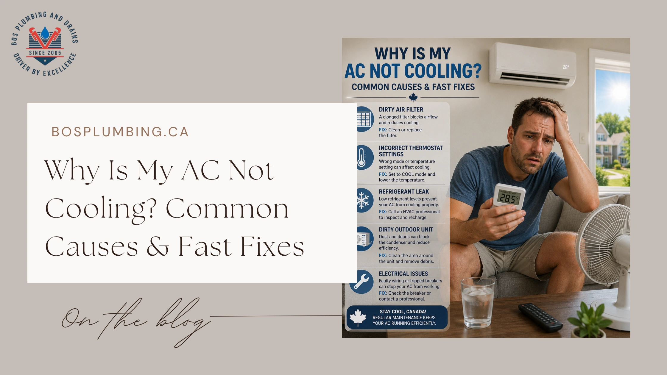 Why Is My AC Not Cooling Common Causes & Fast Fixes